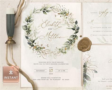 etsy template wedding invitation|etsy wedding invitation download.